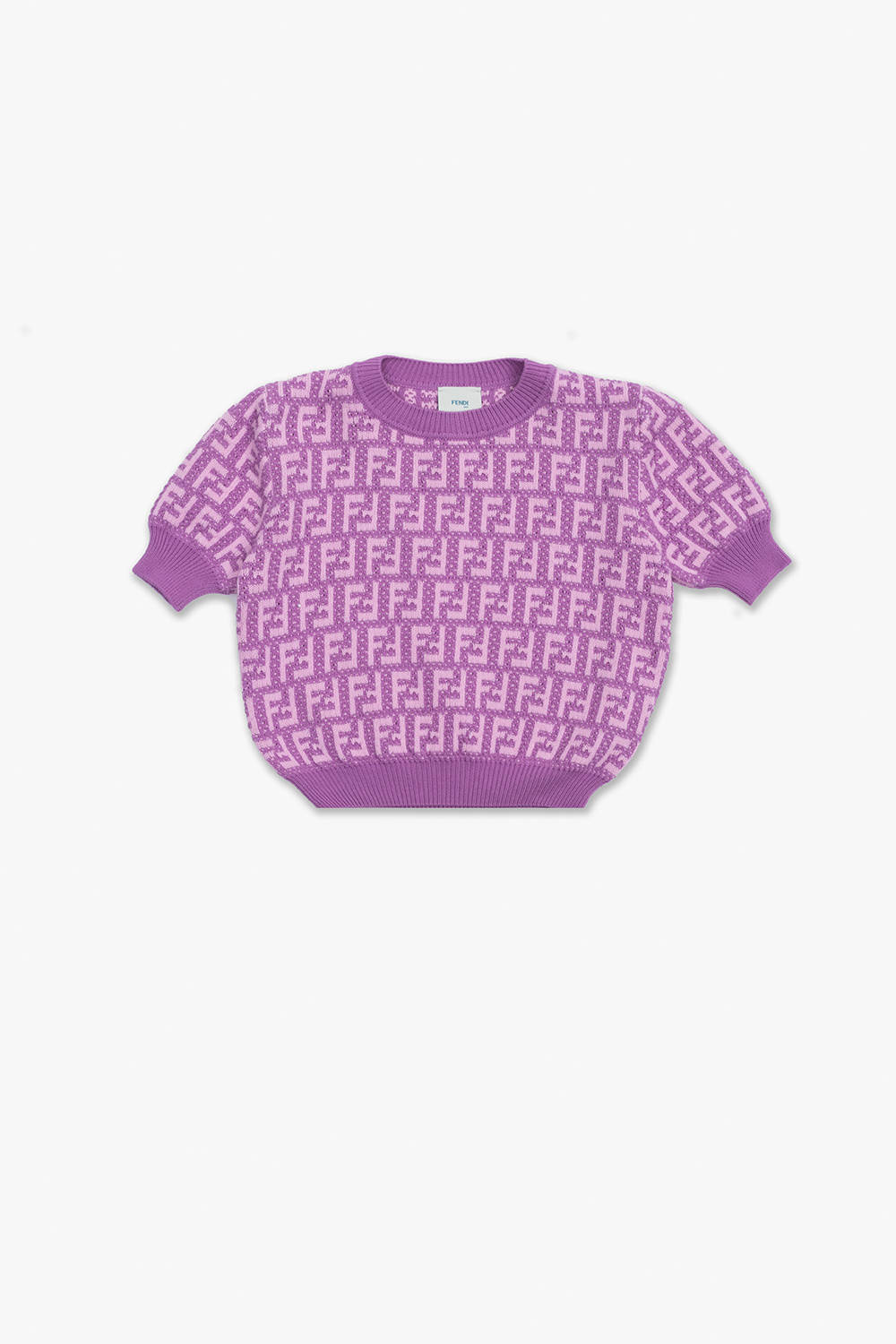 Pink Sweater with monogram Fendi Kids Vitkac Canada